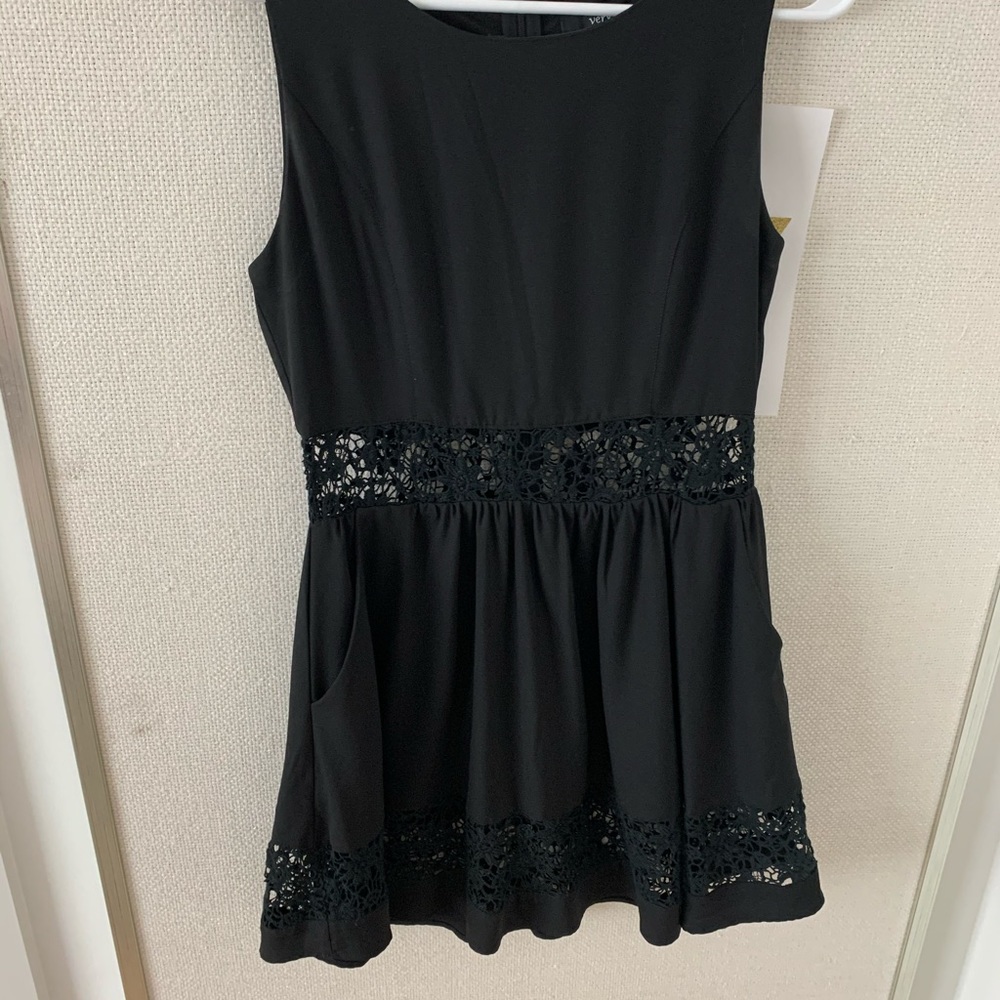 Very J black cutout dress